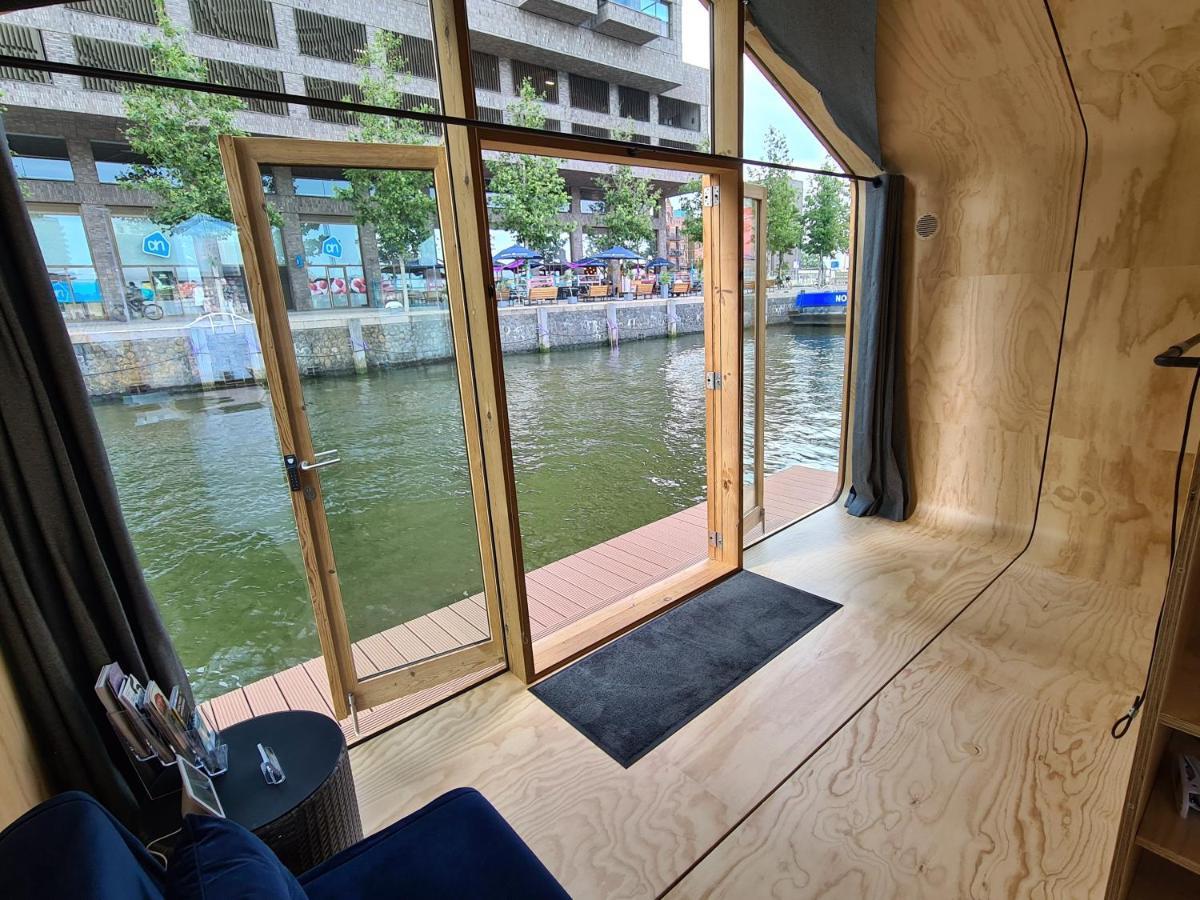 ホテル Wikkelboat Nr2 At Floating Rotterdam Rijnhaven エクステリア 写真